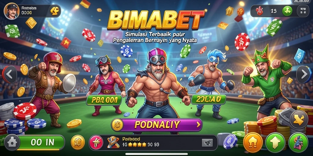 Gameplay BIMABET yang menampilkan simulasi kehidupan yang menarik.