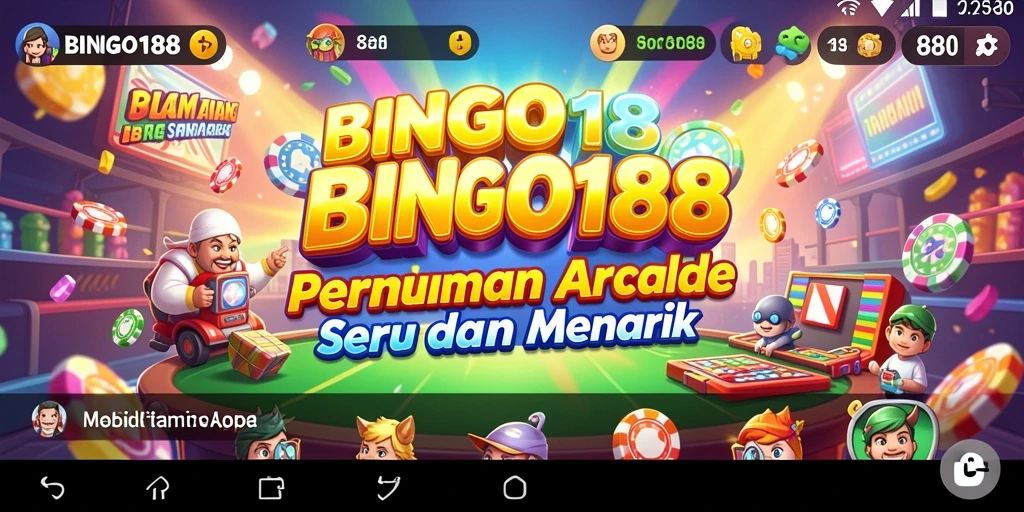 Tangkapan layar gameplay seru BINGO188 menampilkan keseruan bermain bingo.