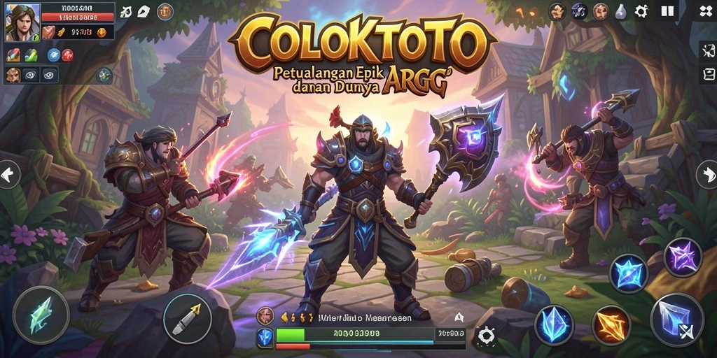 Tampilan gameplay COLOKTOTO yang mendebarkan di dunia ARPG.