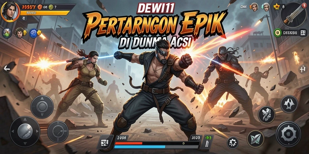 Tampilan menarik dari pertempuran seru dalam DEWI11.