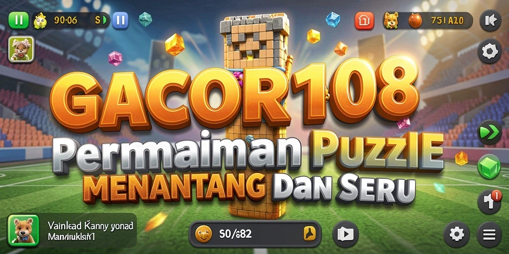 Tampilan gameplay GACOR108 yang menantang dan interaktif.