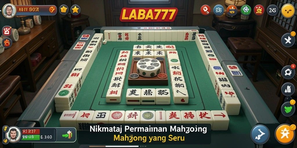 Tampilan gameplay Mahjong yang seru dan mengasyikkan di LABA777.