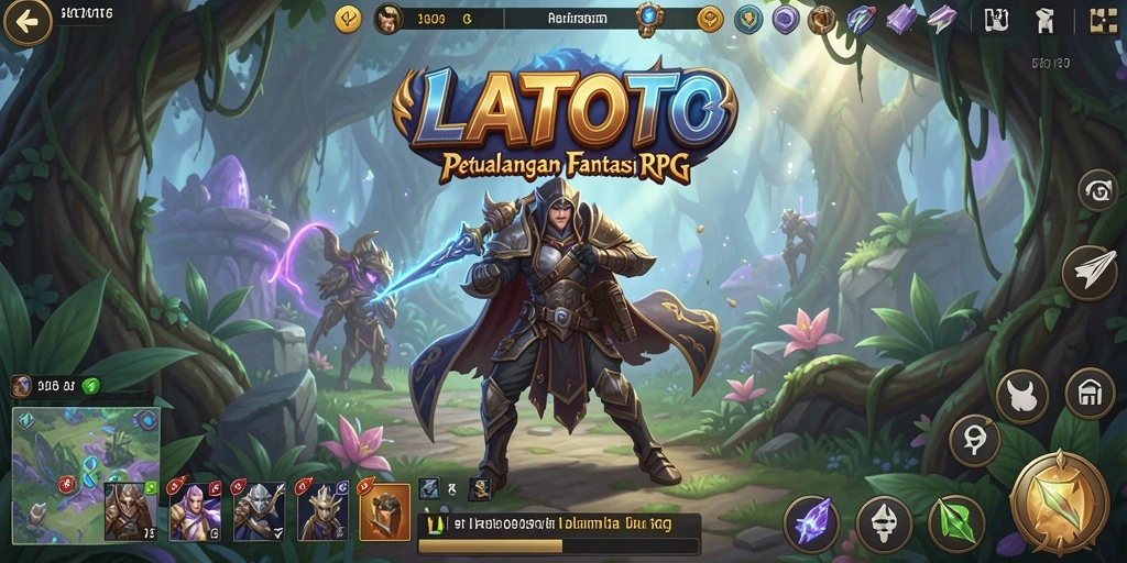 Gameplay seru di dunia fantasi LATOTO.