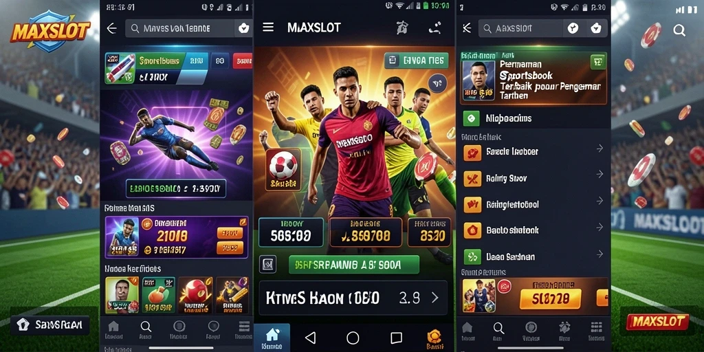 Tampilan gameplay seru dari MAXSLOT dengan berbagai opsi taruhan.