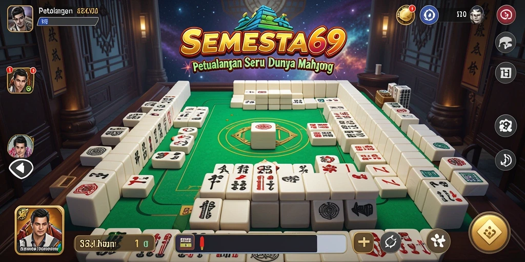 Tampilan menarik gameplay SEMESTA69 yang mengasyikkan.