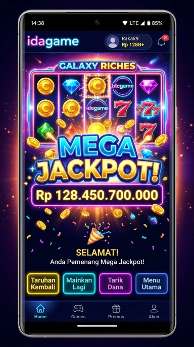 Fitur keamanan aplikasi idagame yang menjamin privasi pengguna.
